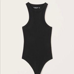 Black and White Ribbed Bodysuit - NWT Bundle